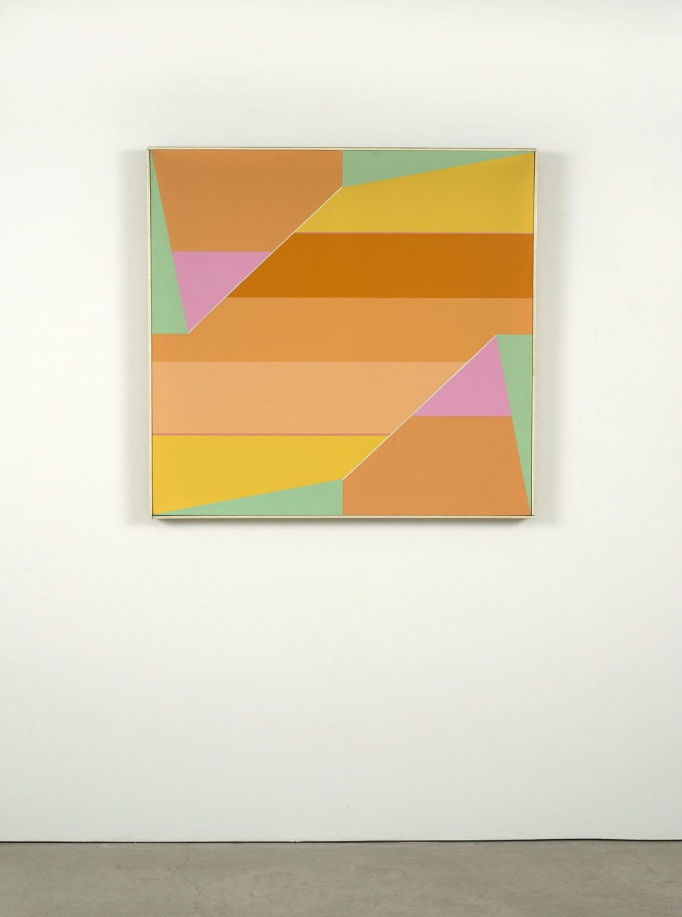 Larry Zox, Green Rotation, 1964