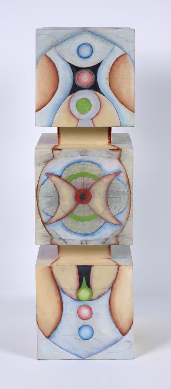 Ida Kohlmeyer, Stacked #1, 1969