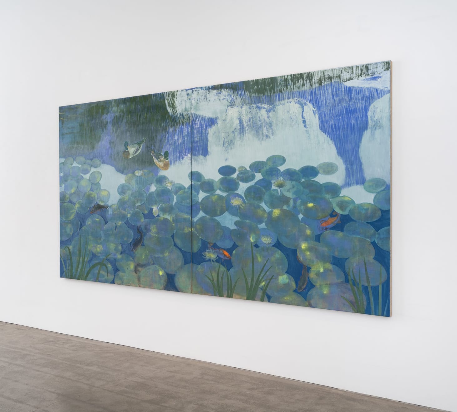 Eric Dever, Corwith Pond, Summer Afternoon, 2024