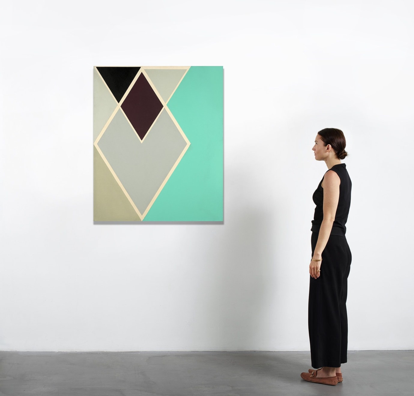 Larry Zox, Jodphur (Diamond Drill Series), 1967