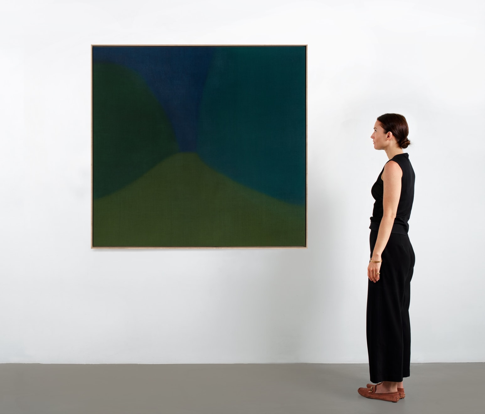 Susan Vecsey, Untitled (Green Nocturne), 2024