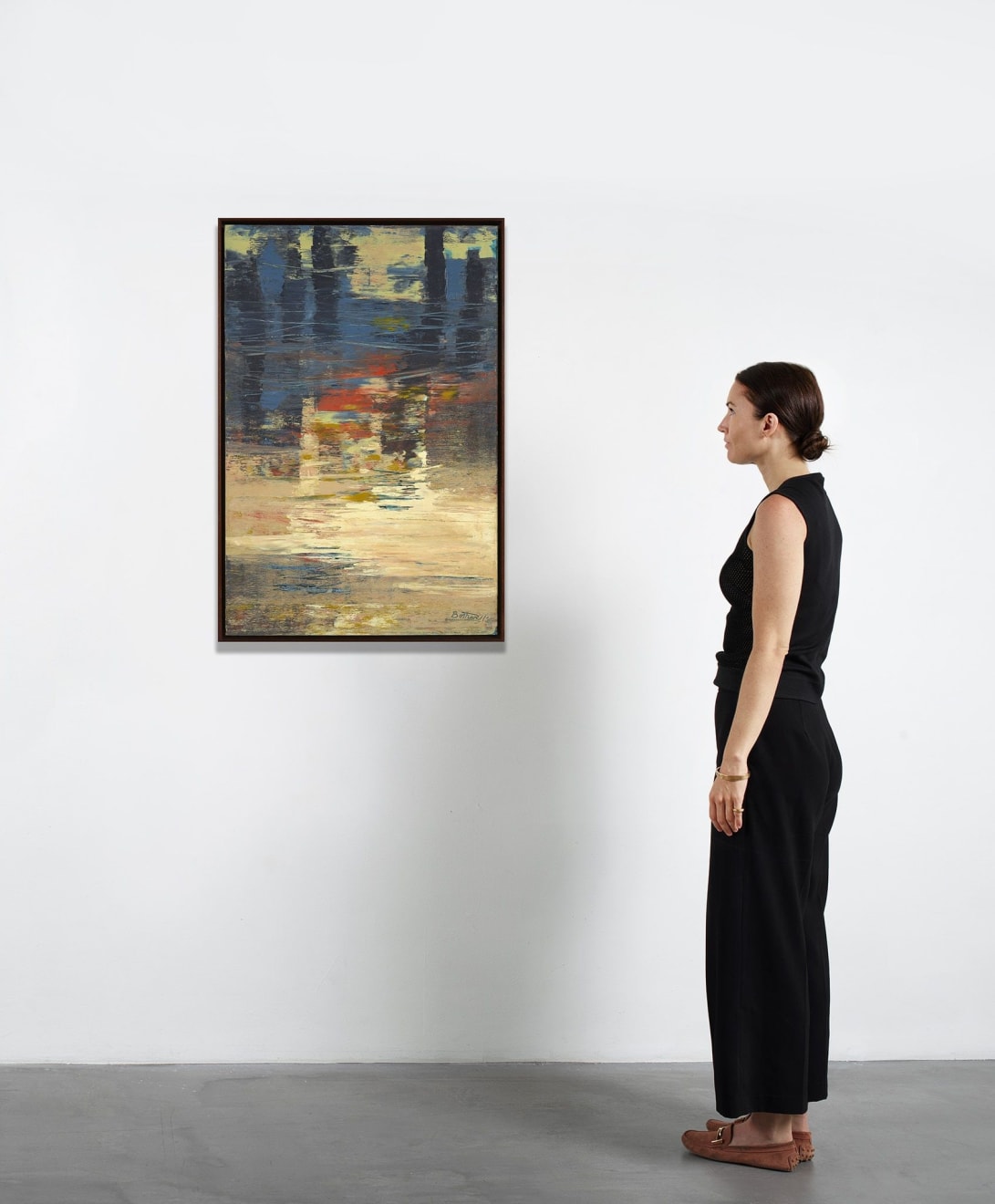 Dorr Bothwell, City Dusk, 1956