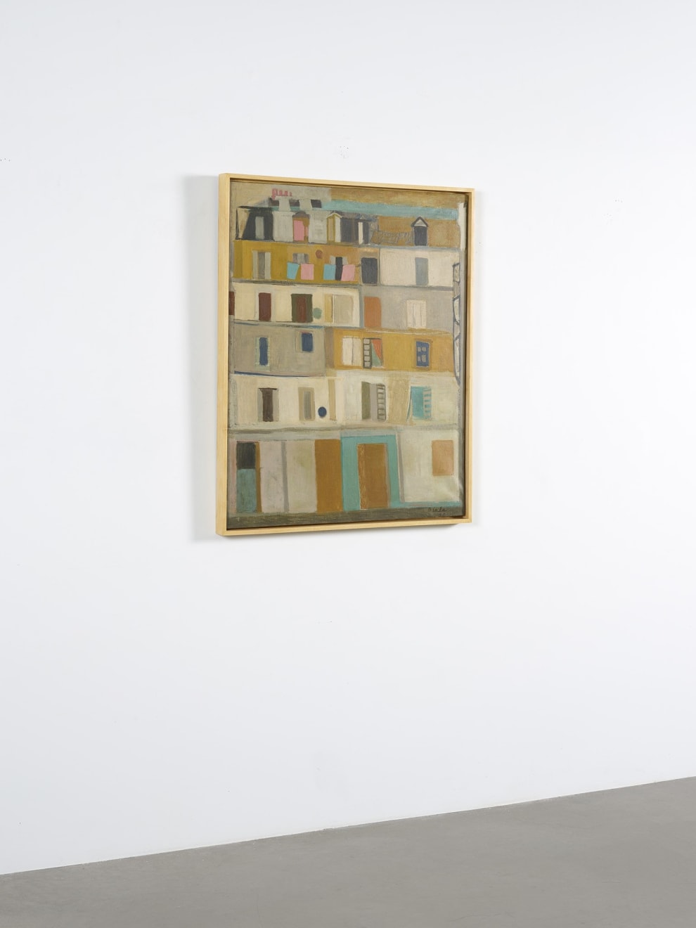 Janice Biala, Façade Blanche (White Façade), 1948