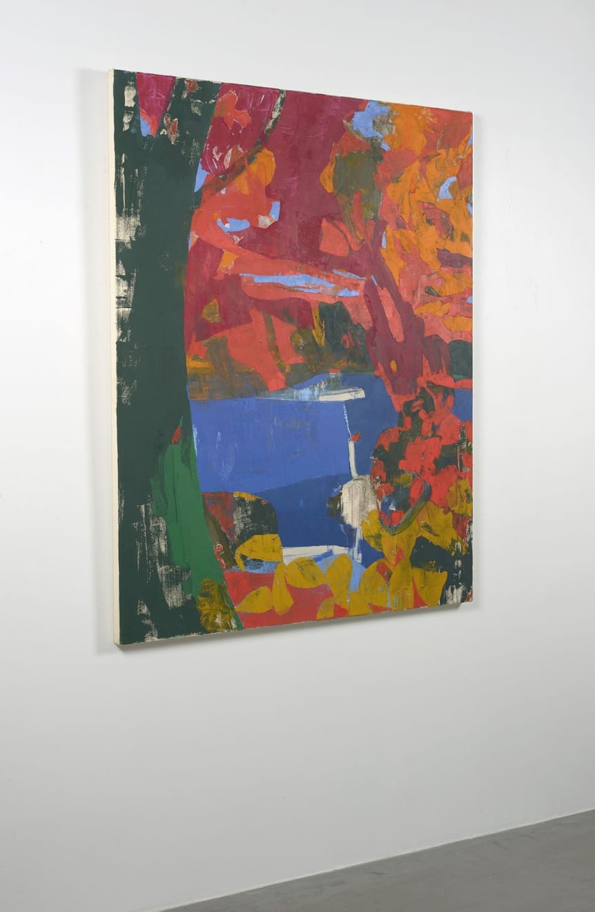 Eric Dever, Fall Leaves, Fall Trout Pond, 2021