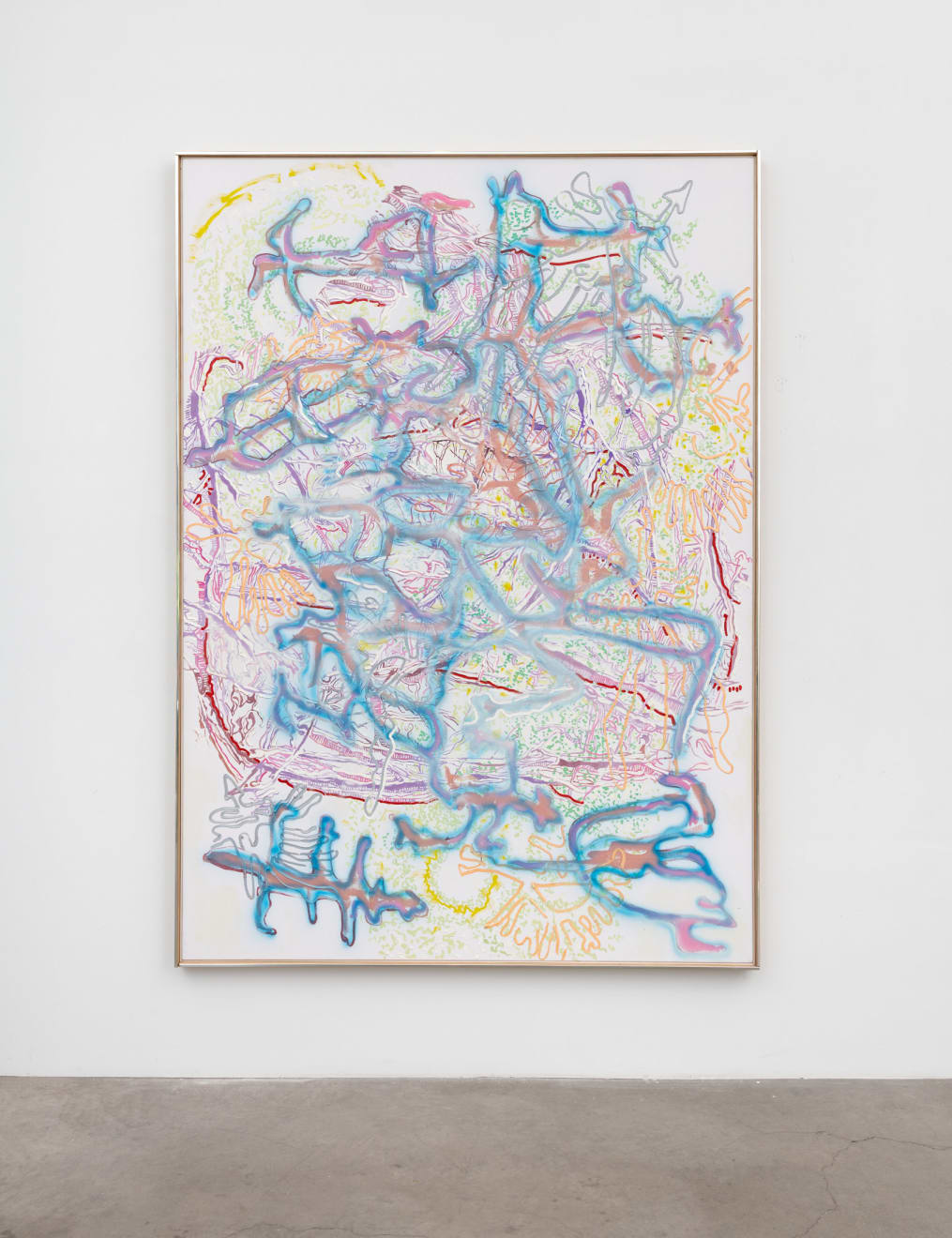 Nancy Graves, Lineation, 1982