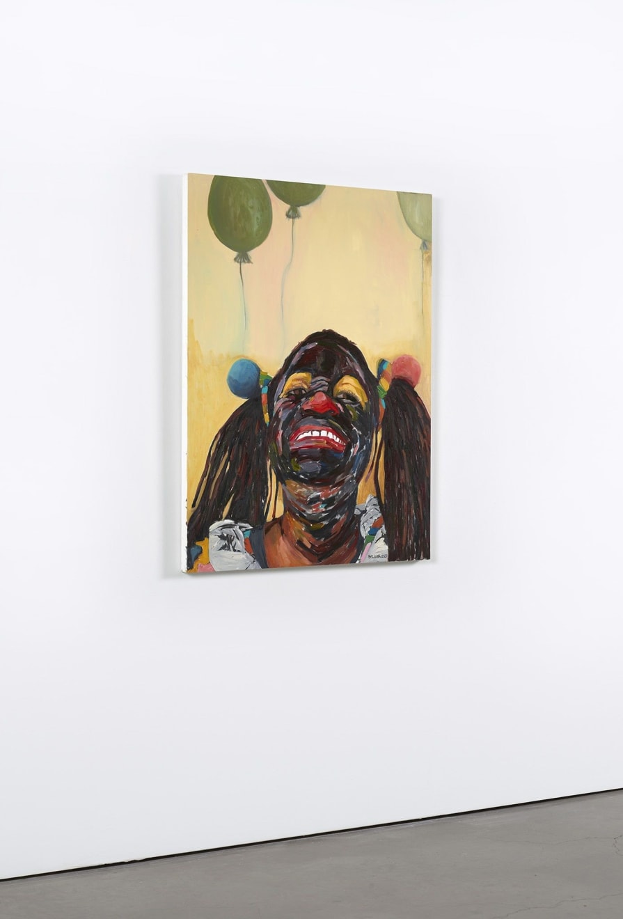 Beverly McIver, Happy Clown with Three Balloons, 2022