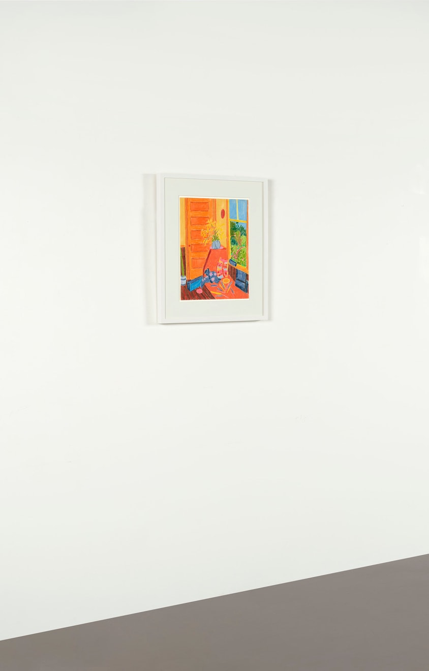 Lynne Drexler, Orange Door, 1981