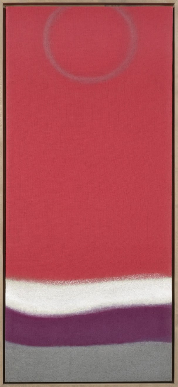 Susan Vecsey, Untitled (Rose/Violet), 2016