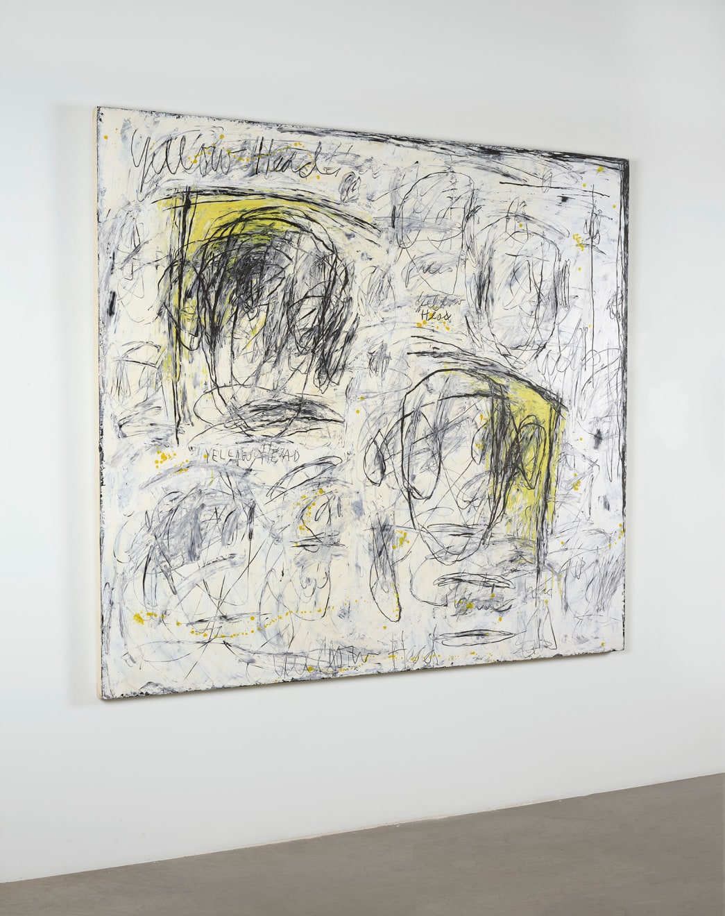 Louisa Chase, Yellow Head, 1986