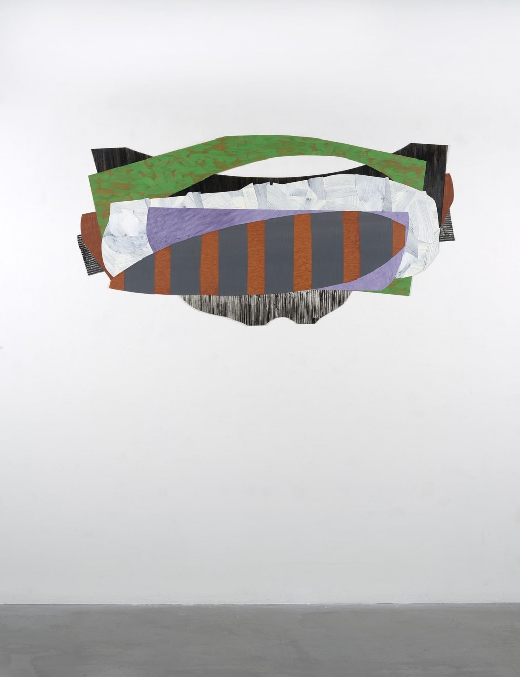 Nanette Carter, Cantilevered #53 (Teetering), 2020