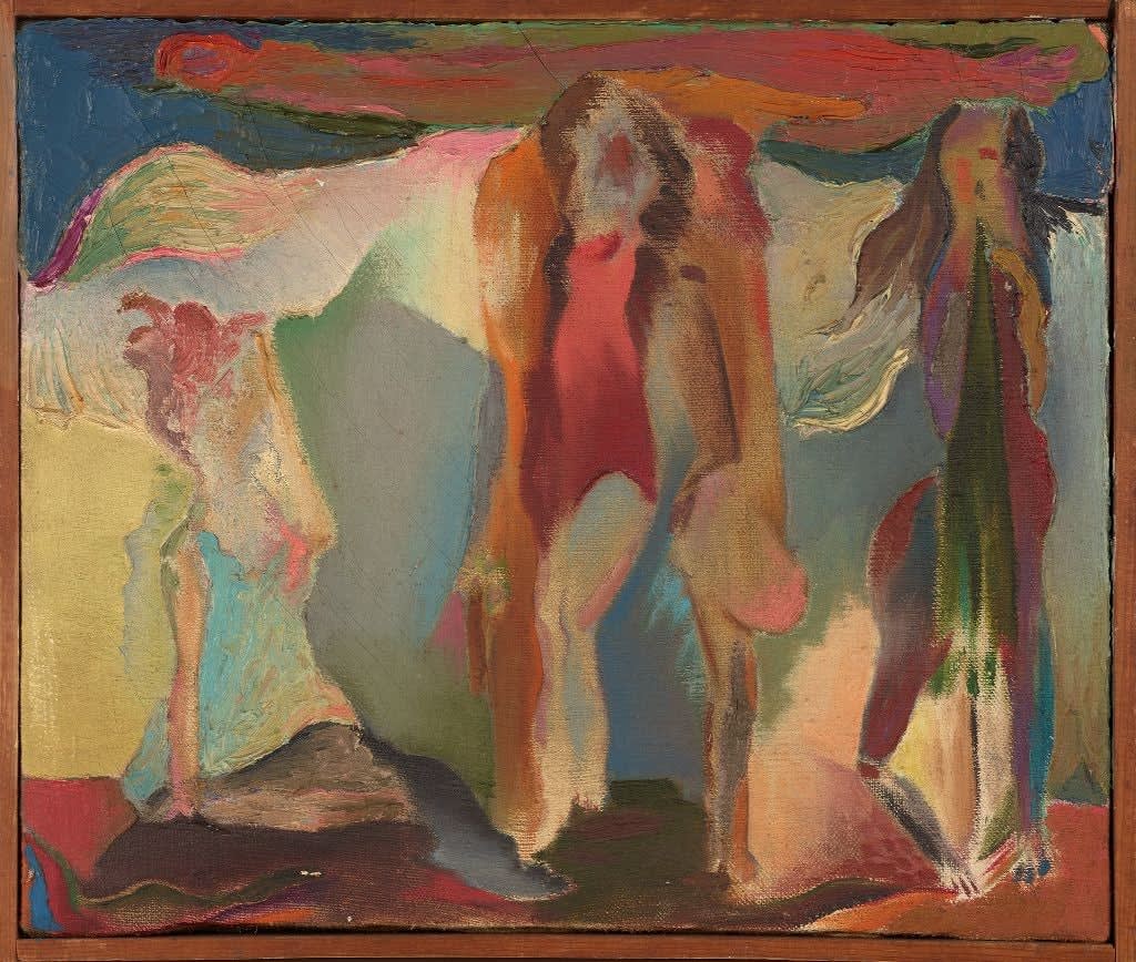 Joyce Weinstein, Bathers, 1949