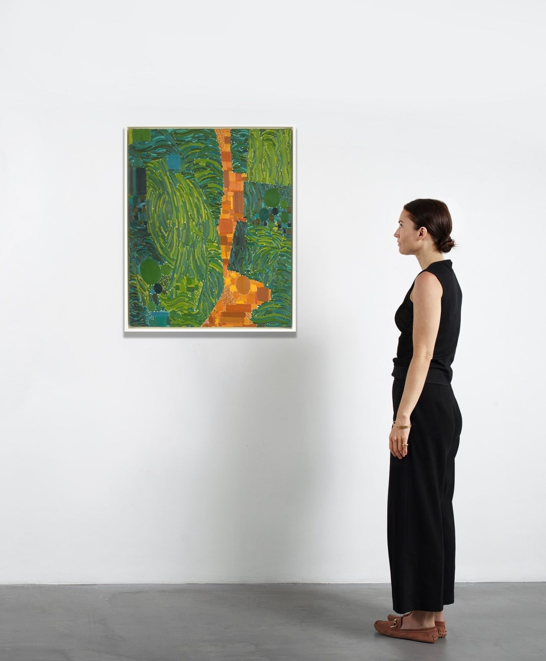 Lynne Drexler, Green Aloofness, 1970