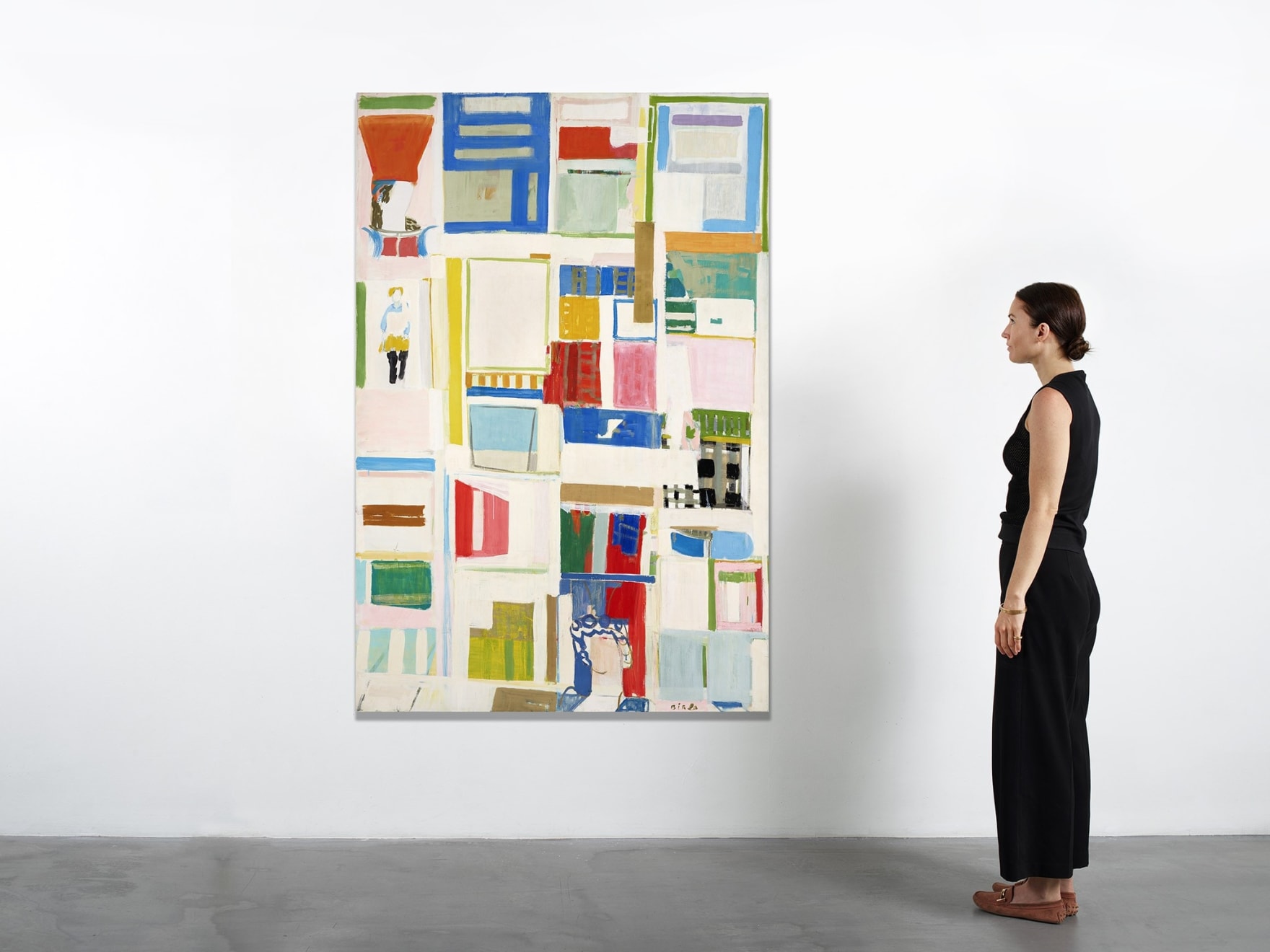 Janice Biala, Homage to Piero della Francesca, 1984