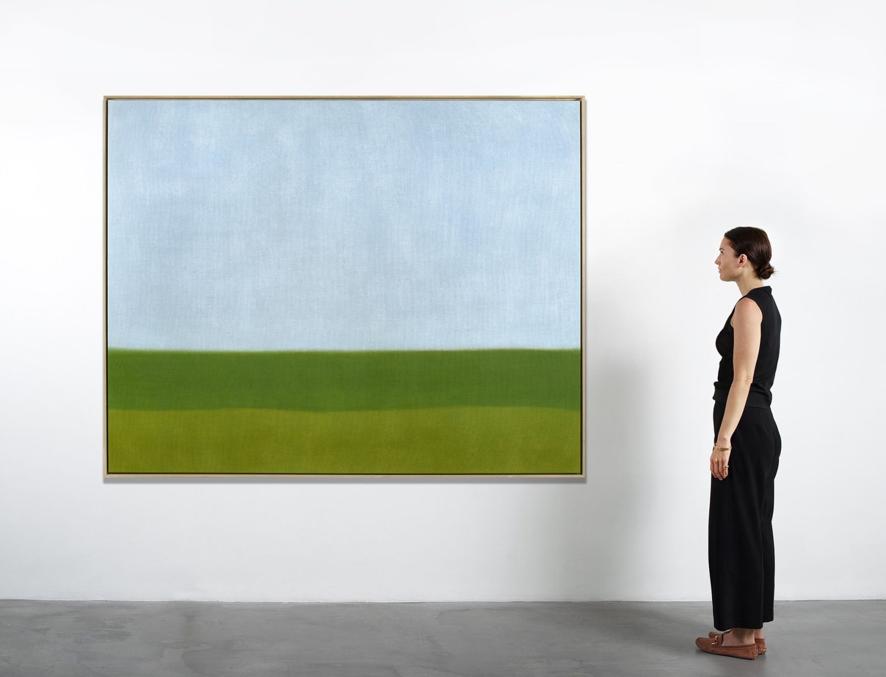Susan Vecsey, Untitled (Blue/Green), 2022