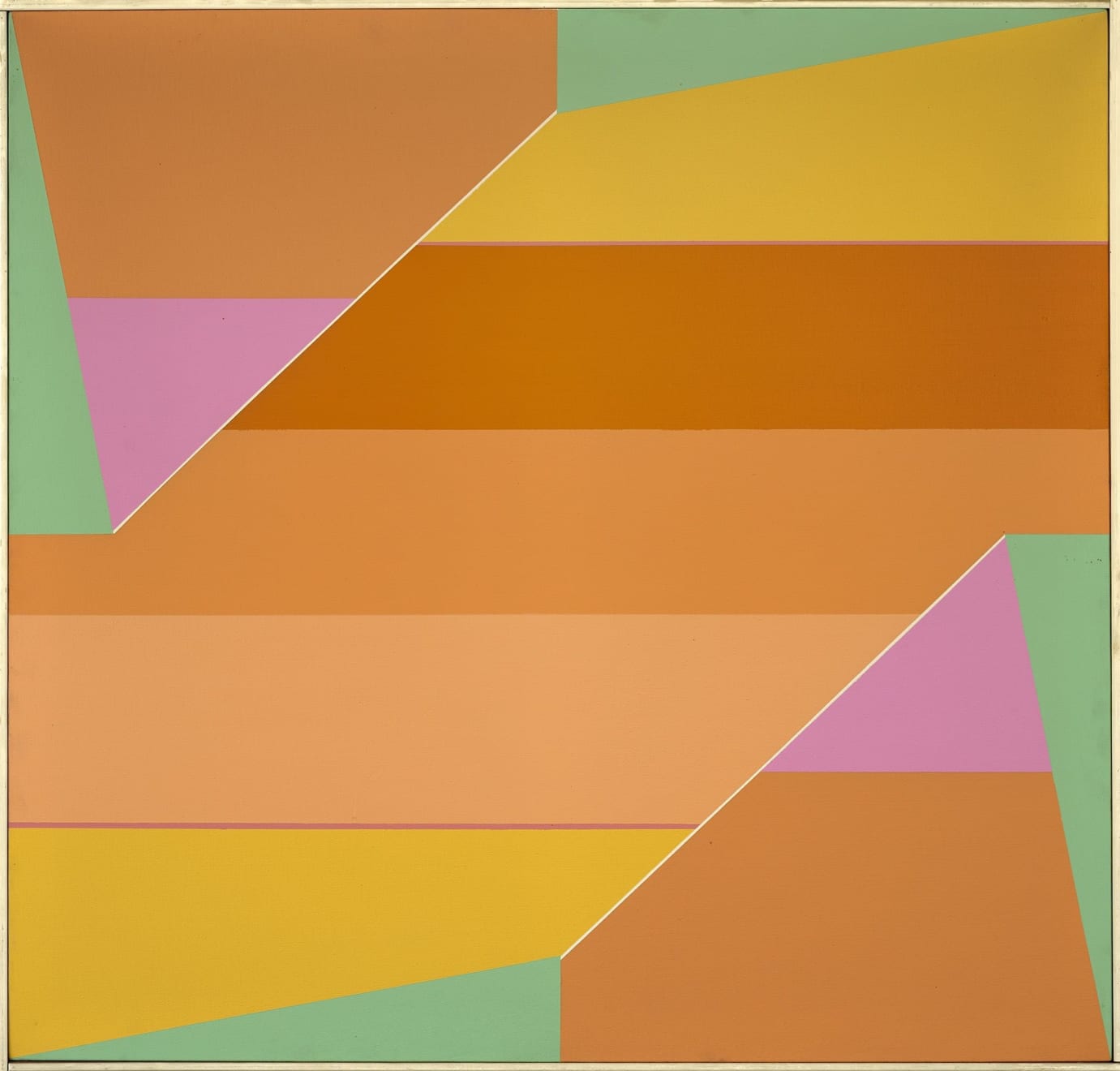 Larry Zox, Green Rotation, 1964