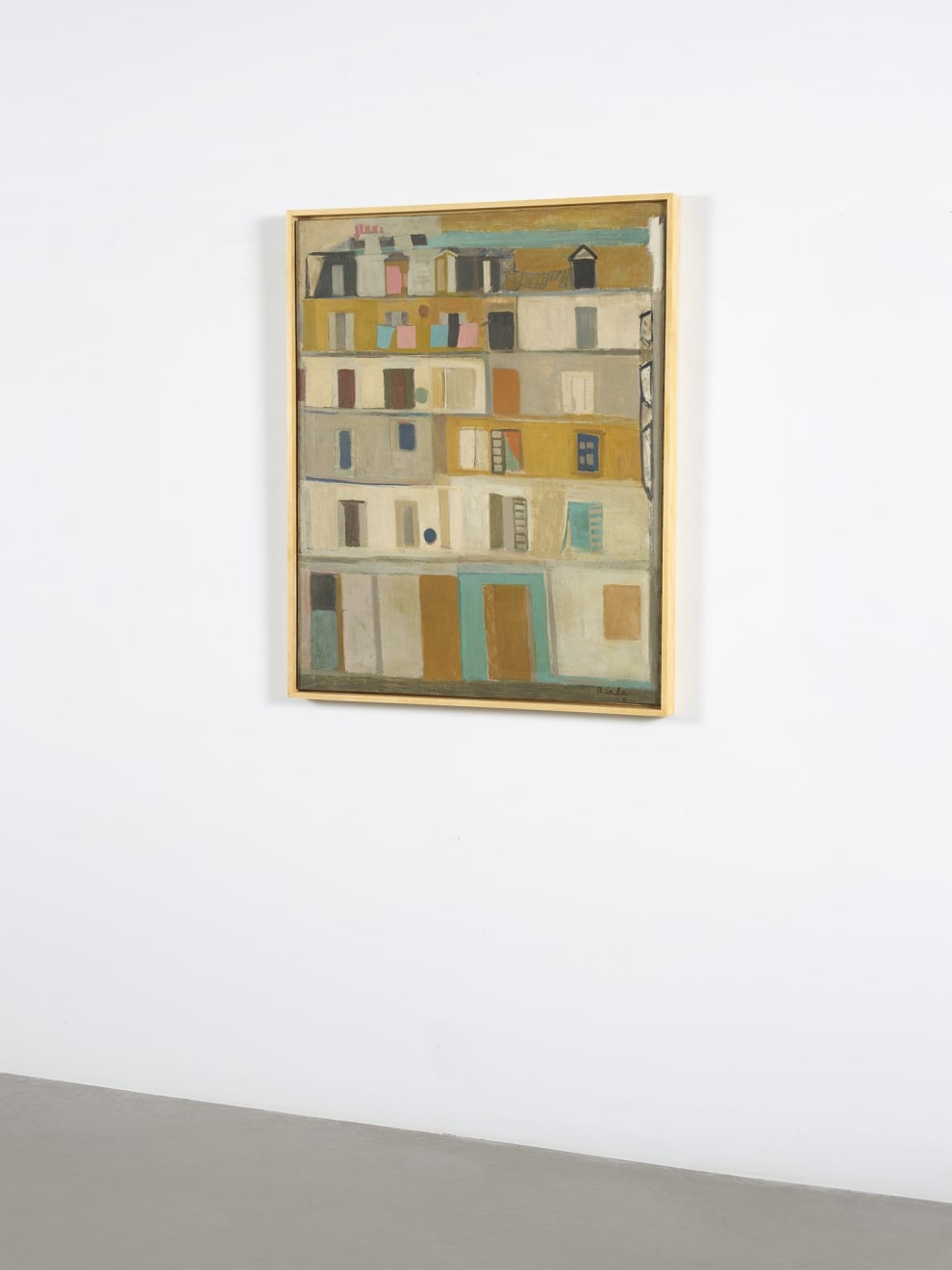 Janice Biala, Façade Blanche (White Façade), 1948