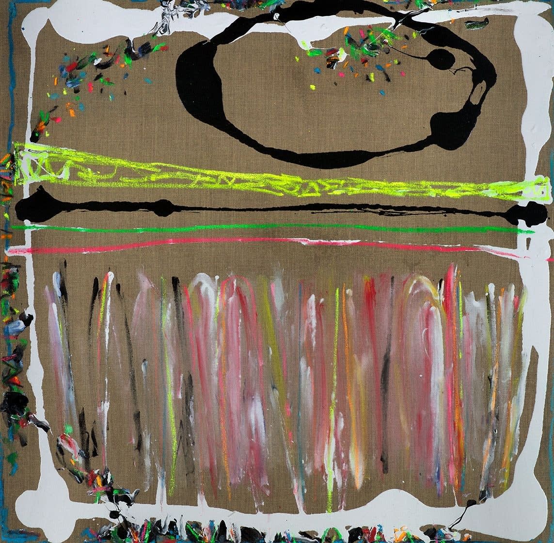 Joyce Weinstein, March Country Fields with a Touch of Snow, 2015