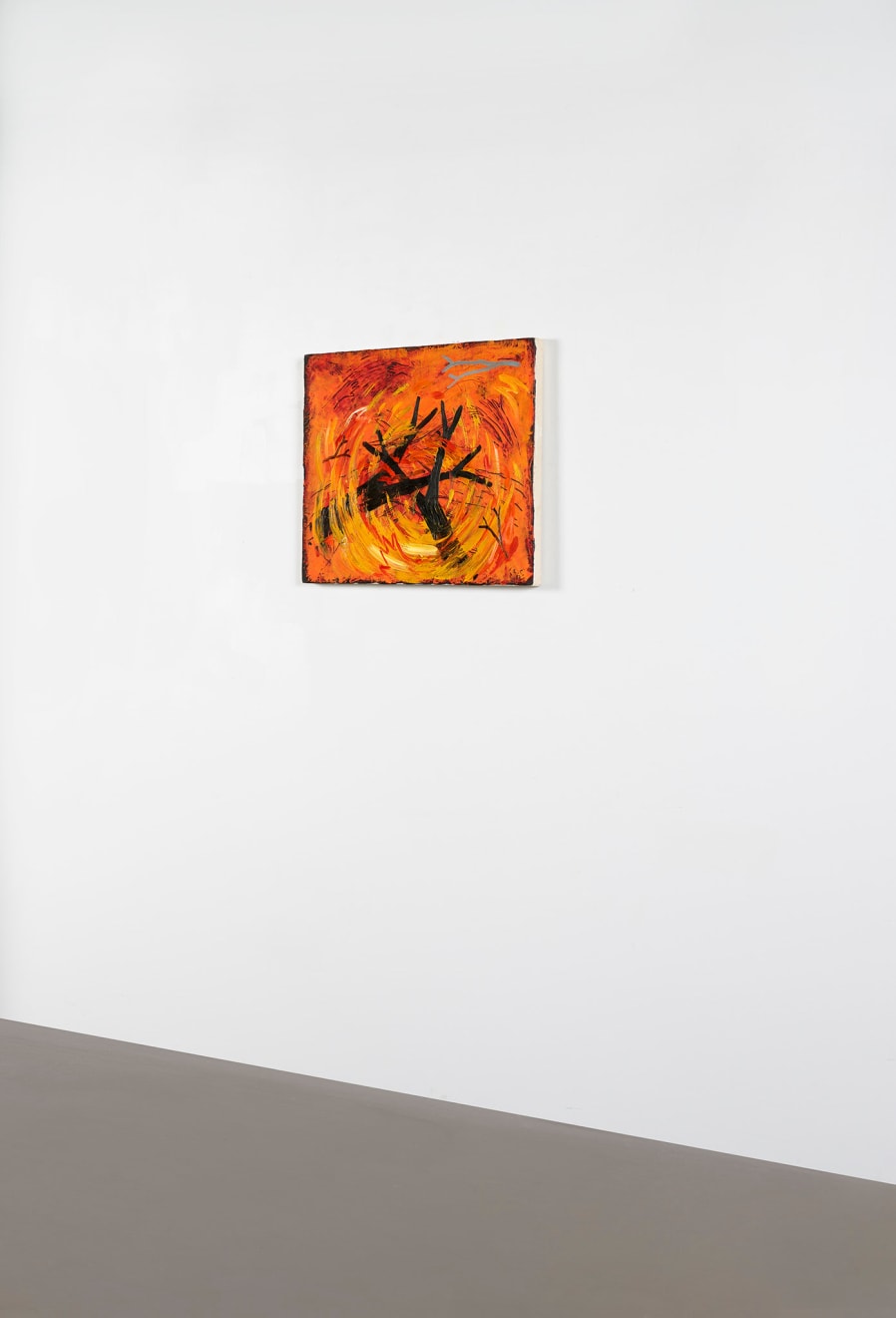 Louisa Chase, Untitled (Fire Study), 1983
