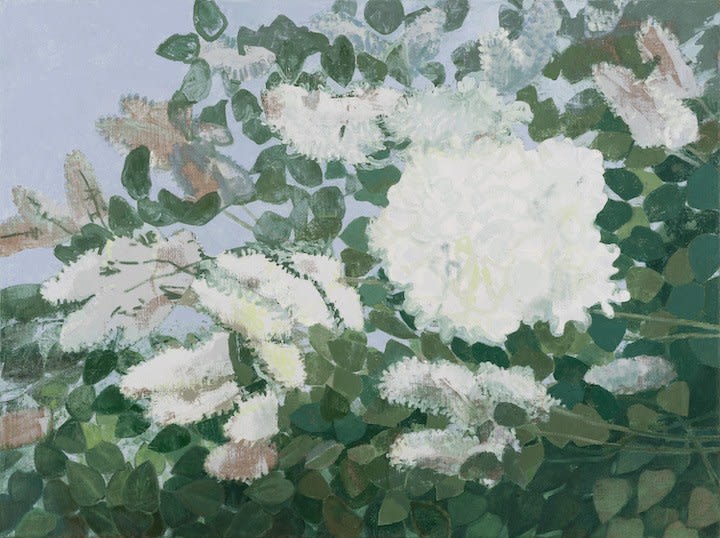 Eric Dever, White Lilac II, Bridgehampton, 2023