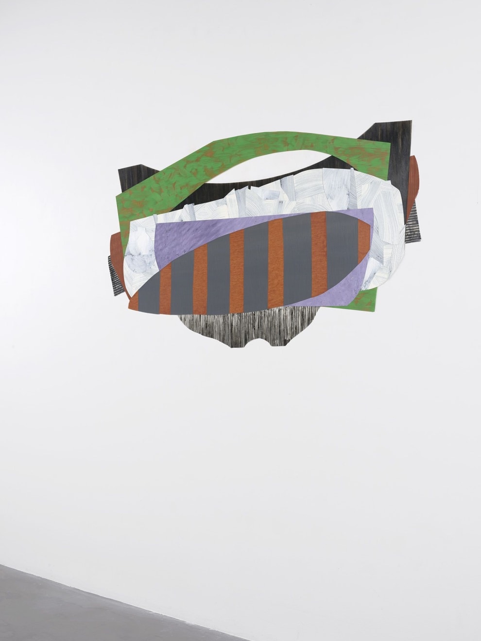 Nanette Carter, Cantilevered #53 (Teetering), 2020