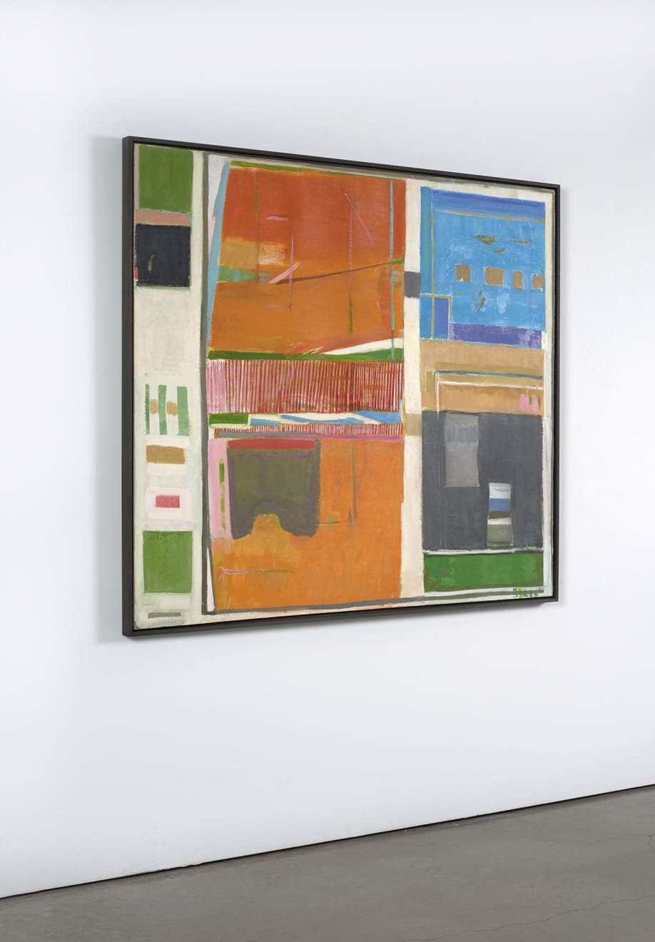 Janice Biala, Untitled (Orange Interior), 1967