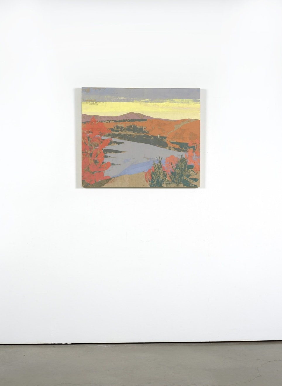 Eric Dever, Autumn Light, Choccolocco Creek, 2022