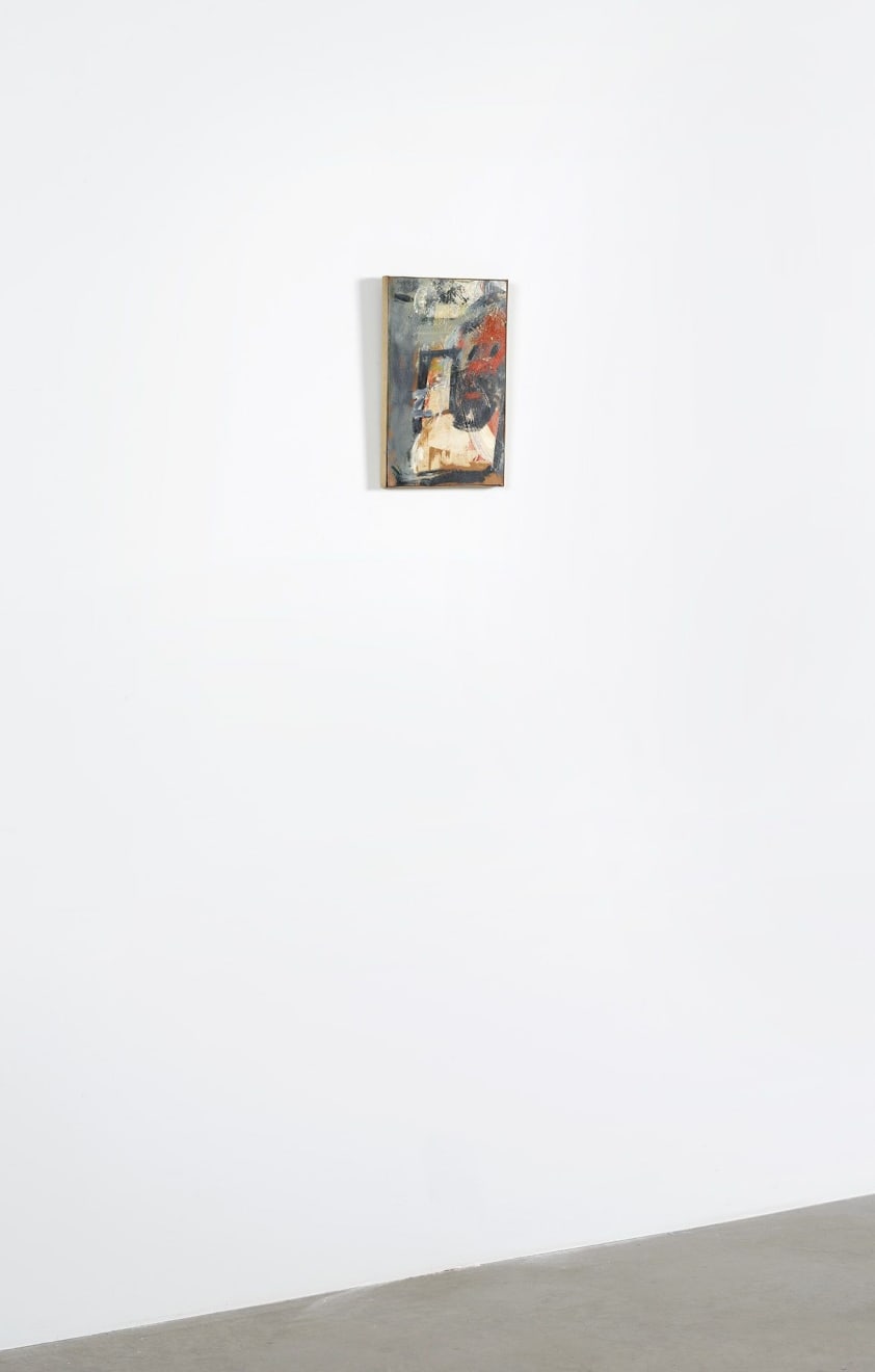 Milton Resnick, Untitled, (Portrait of Ibram Lassaw), 1955