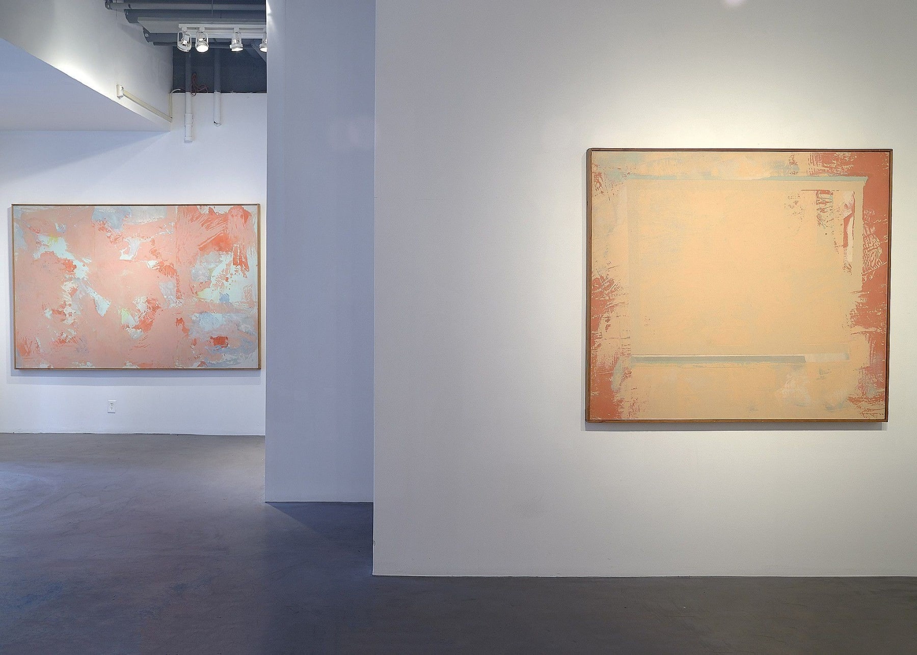 Walter Darby Bannard, Mirabelle's Pale Stream #1, 1970