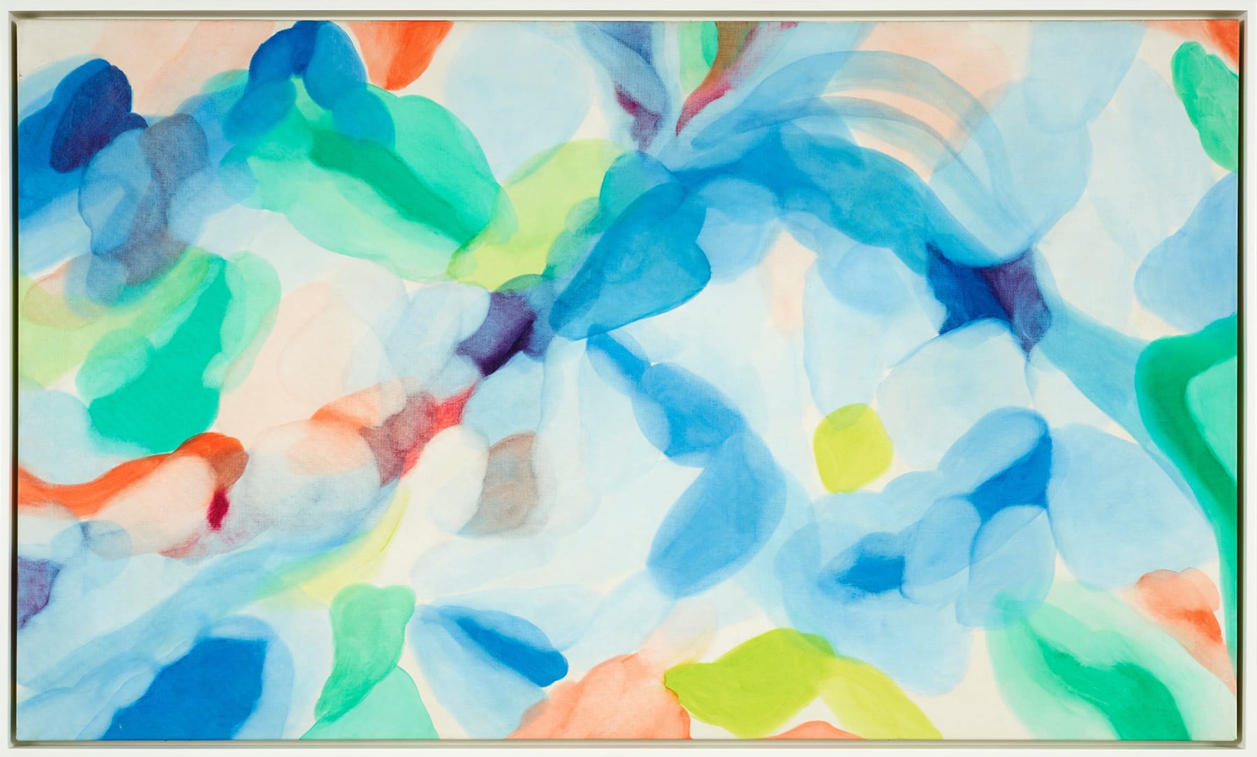 Alice Baber, The Mountain Ladder to the Sea, 1974