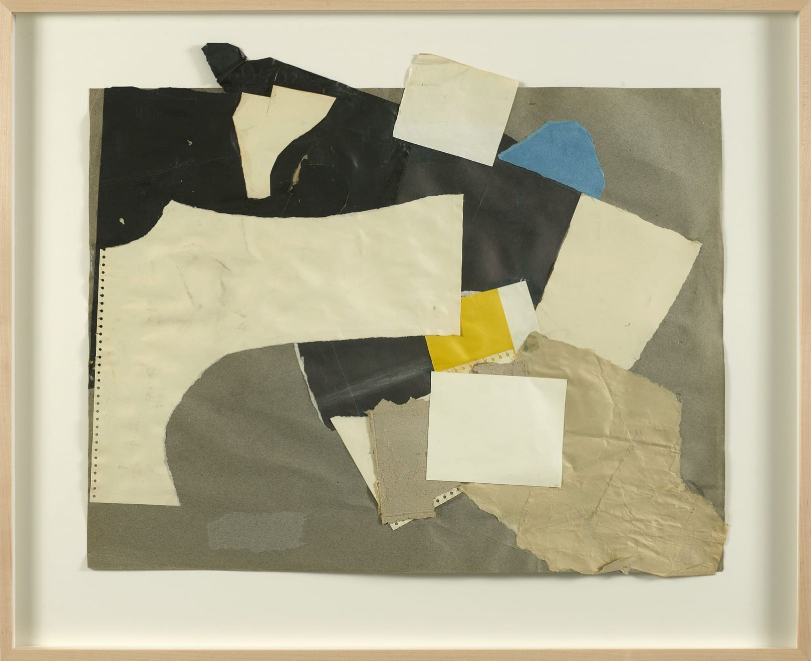Yvonne Thomas, Collage, 1958