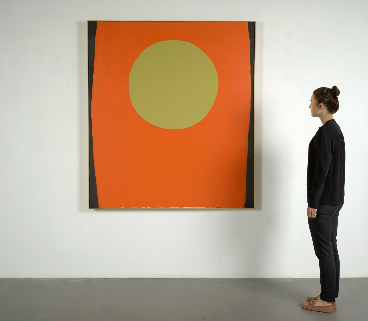 Walter Darby Bannard, Orange Blacksides, 1959