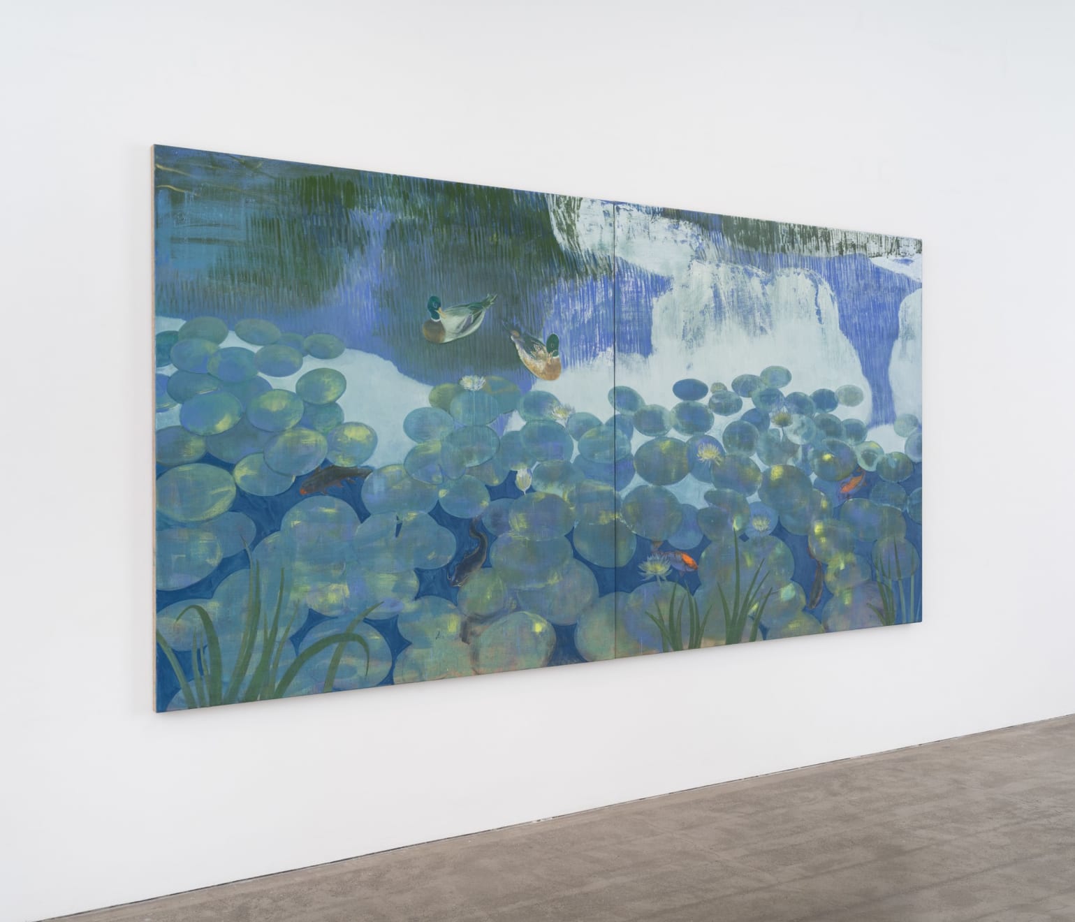 Eric Dever, Corwith Pond, Summer Afternoon, 2024