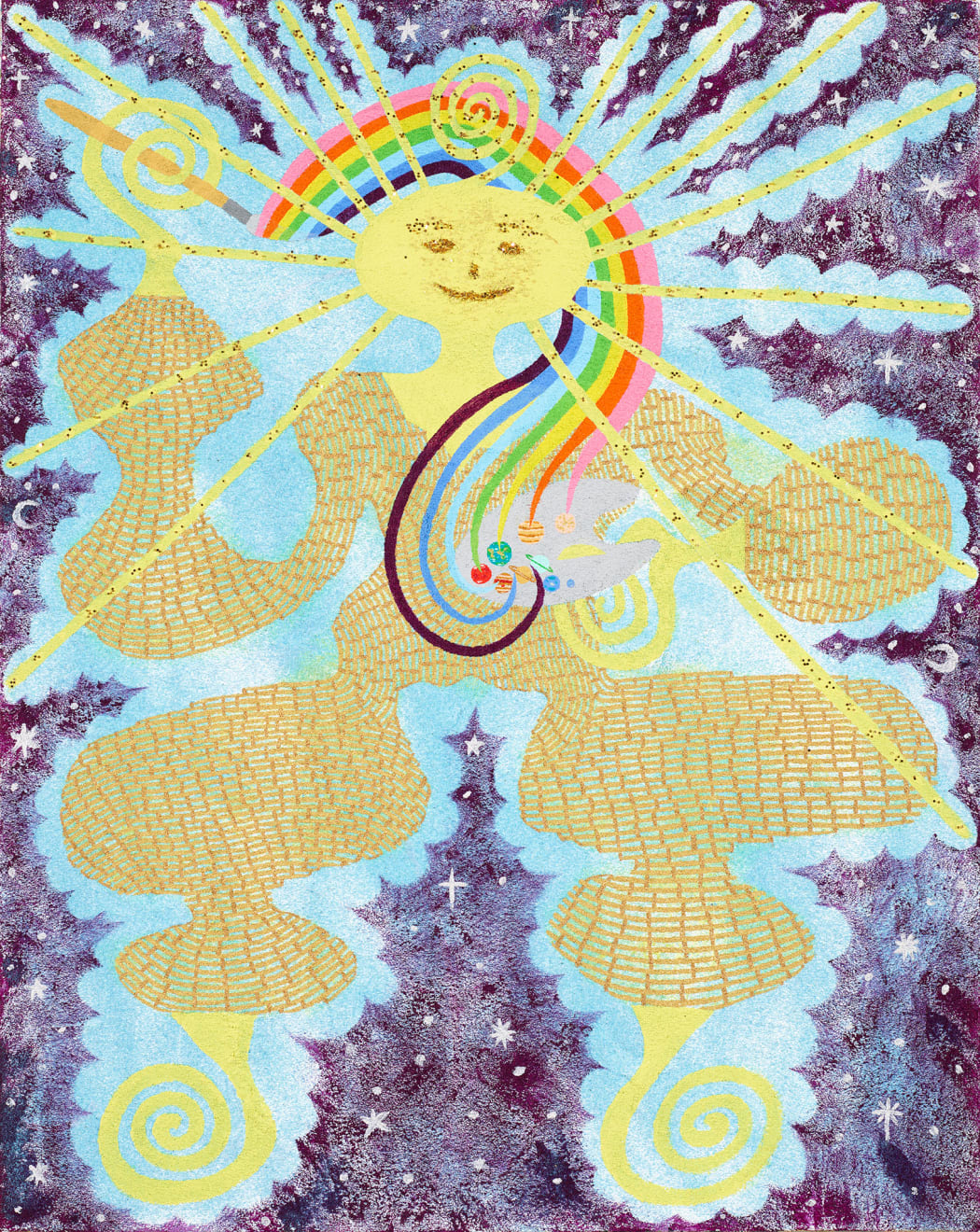 David Onri Anderson, The Sun Is My Favorite Painter, 2023