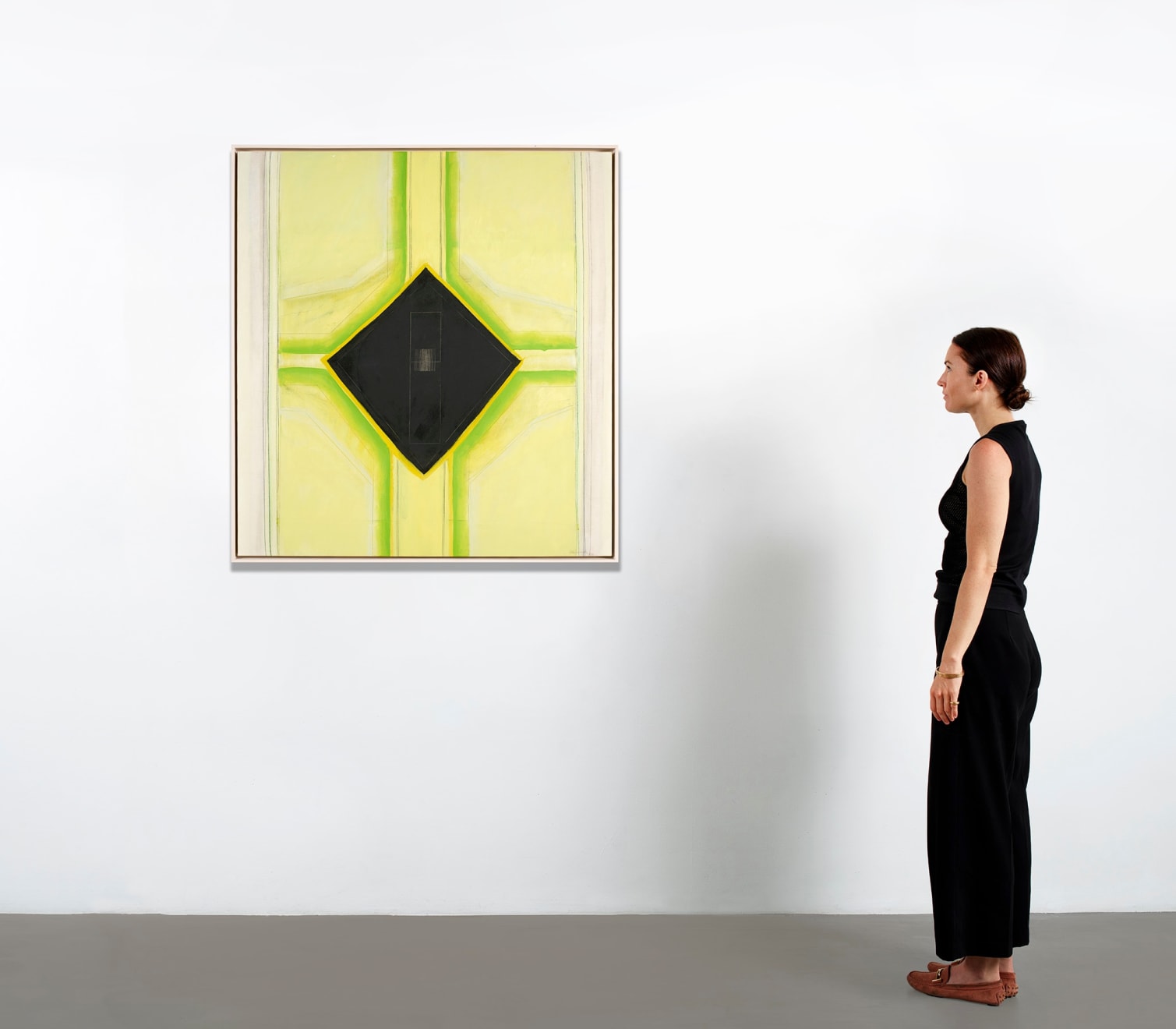 Ida Kohlmeyer, Black Insert, 1968