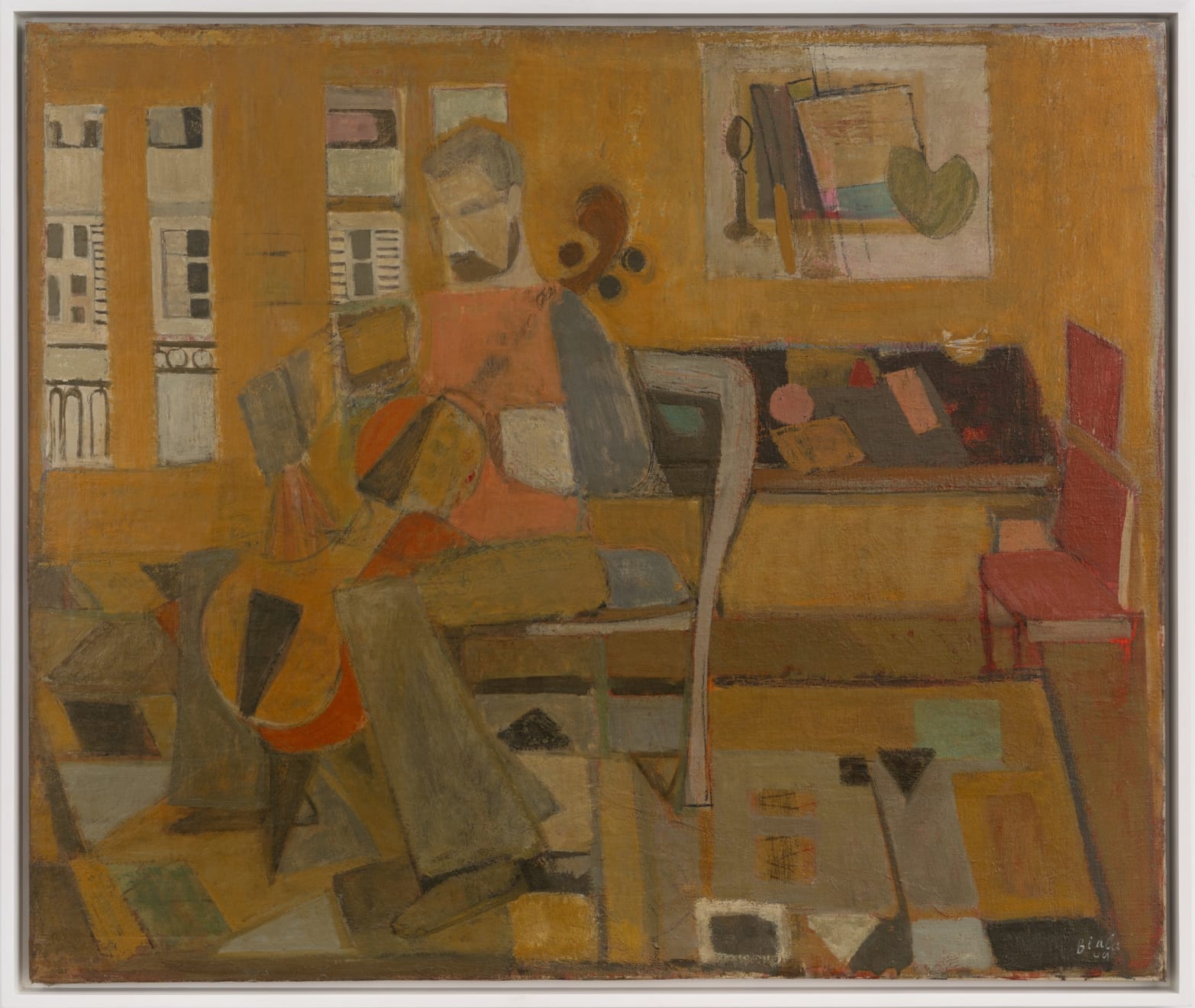 Janice Biala, Le Violoncelliste, 1949