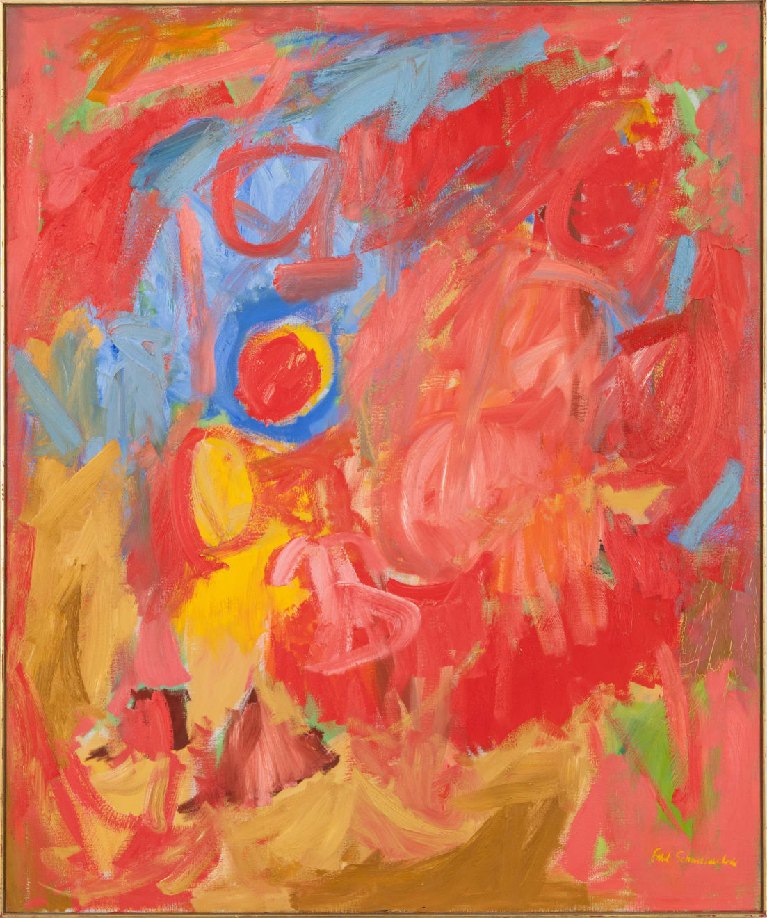 Ethel Schwabacher, Two, 1957