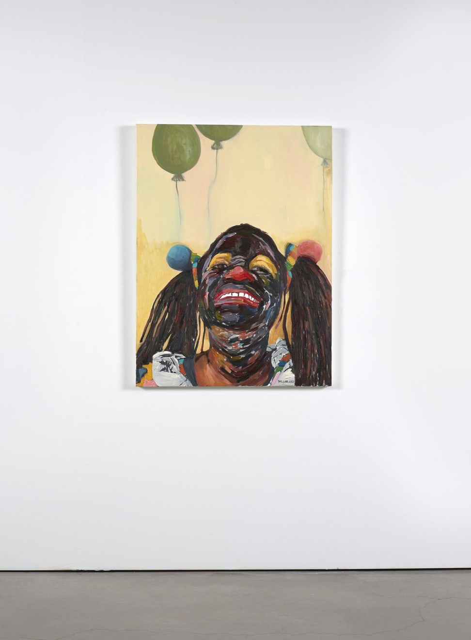 Beverly McIver, Happy Clown with Three Balloons, 2022