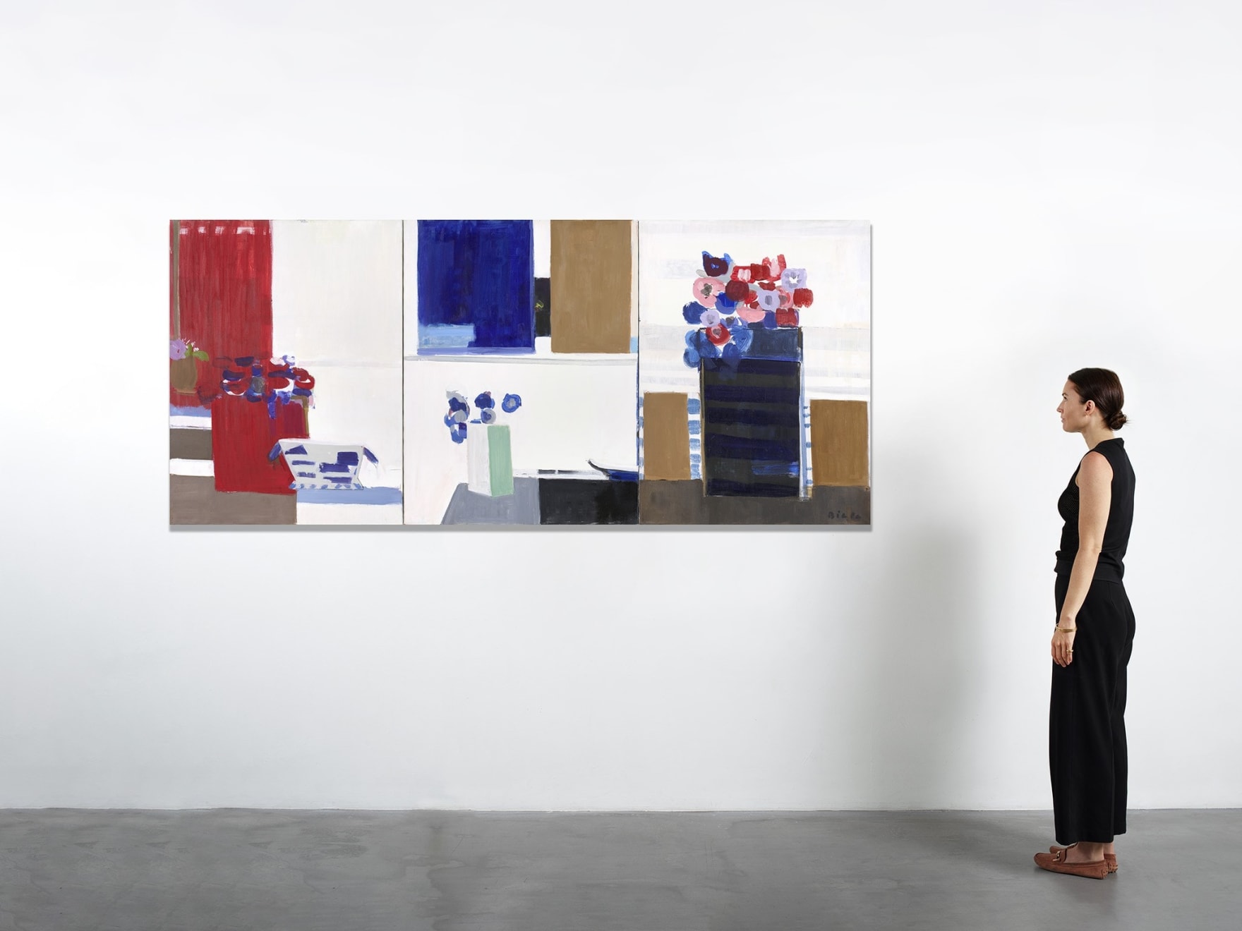 Janice Biala, Les Fleurs, 1973