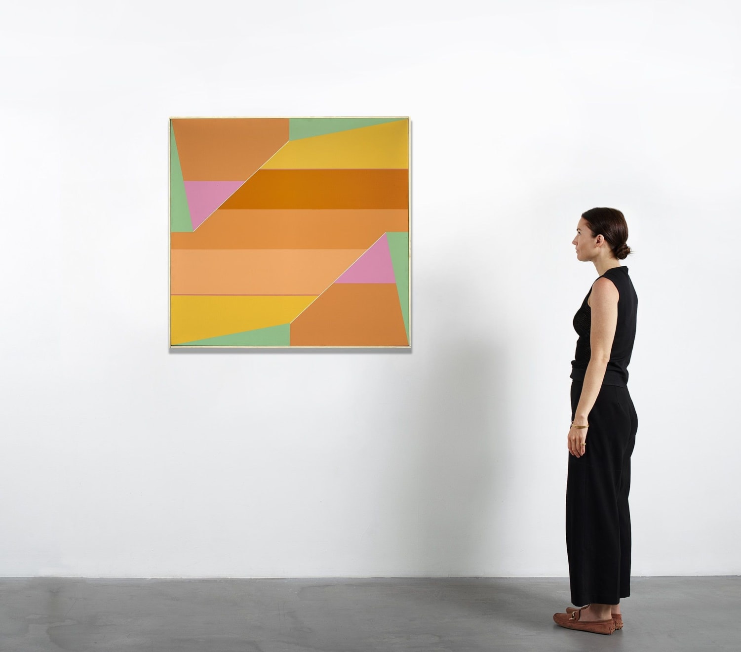 Larry Zox, Green Rotation, 1964