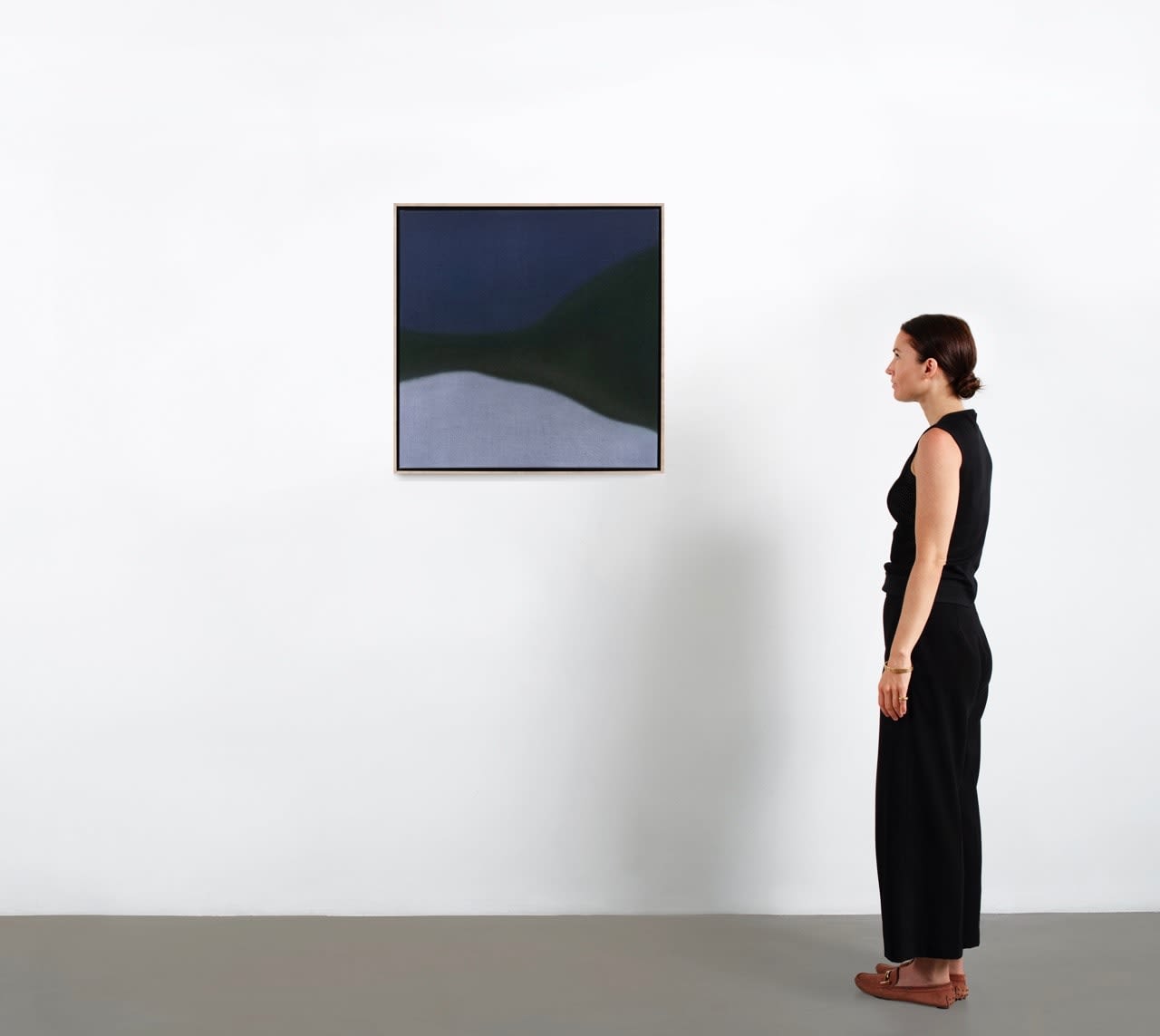 Susan Vecsey, Untitled (Violet Nocturne), 2025