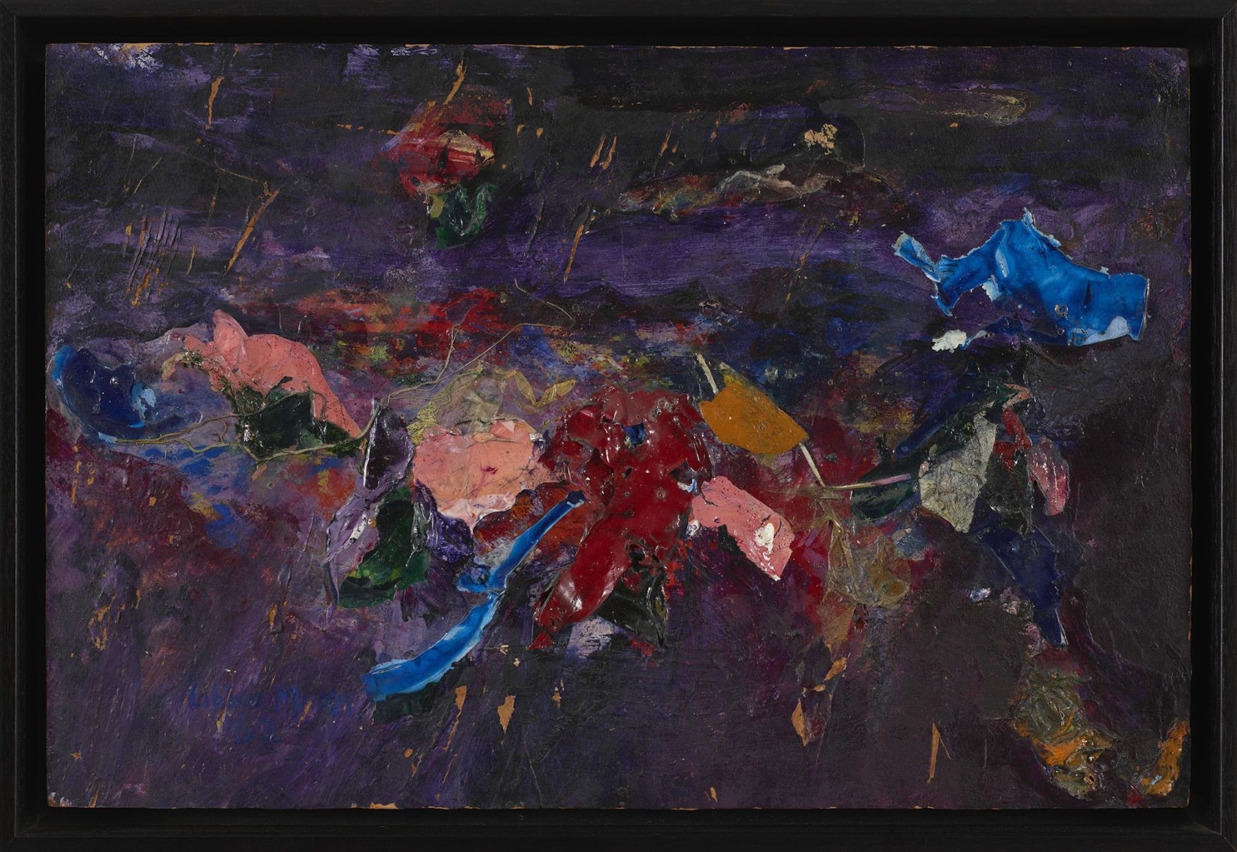 Libbie Mark, Collage Painting #23, 1962