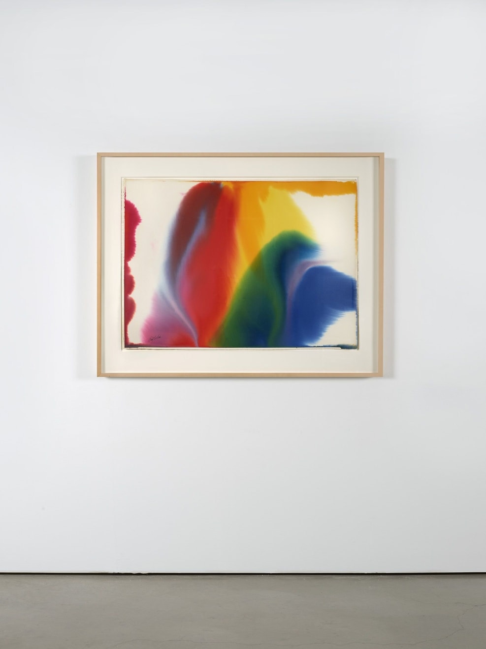 Paul Jenkins, Phenomena Trace the Road St. Croix, 1980