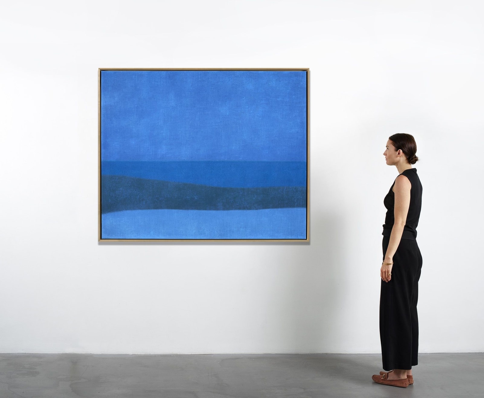 Susan Vecsey, Untitled (Deep Blue), 2022