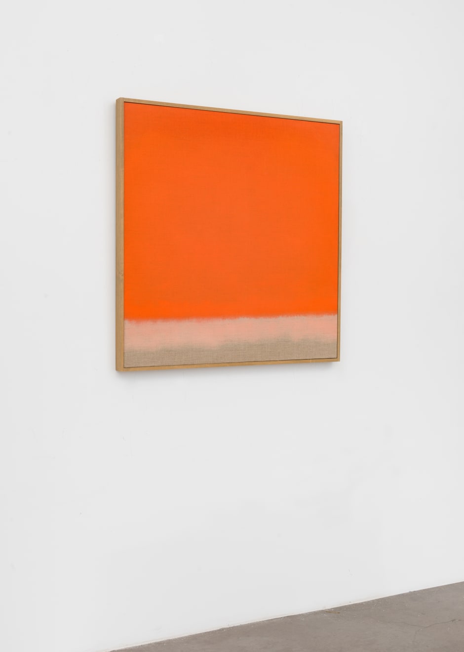 Susan Vecsey, Untitled (Red Orange), 2014