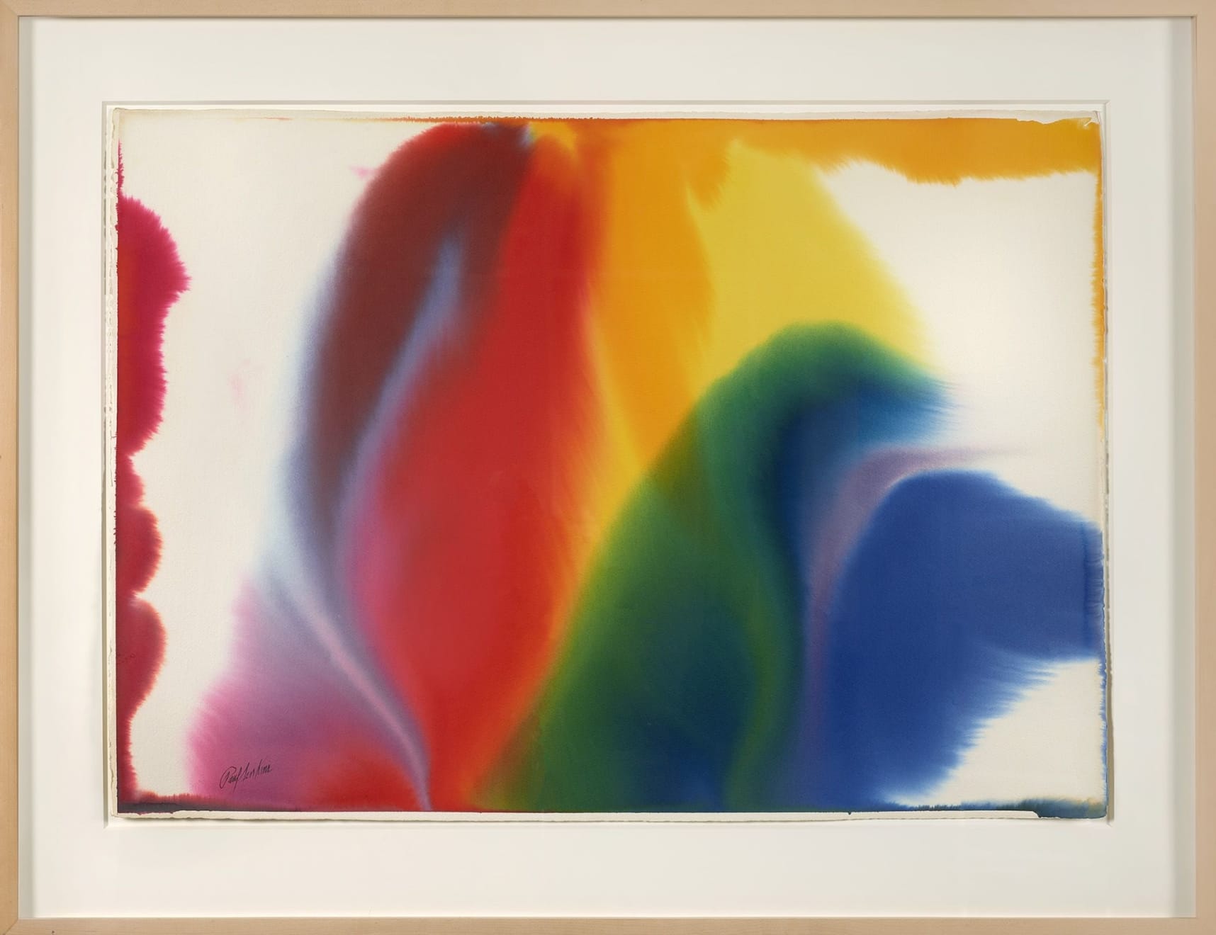 Paul Jenkins, Phenomena Trace the Road St. Croix, 1980