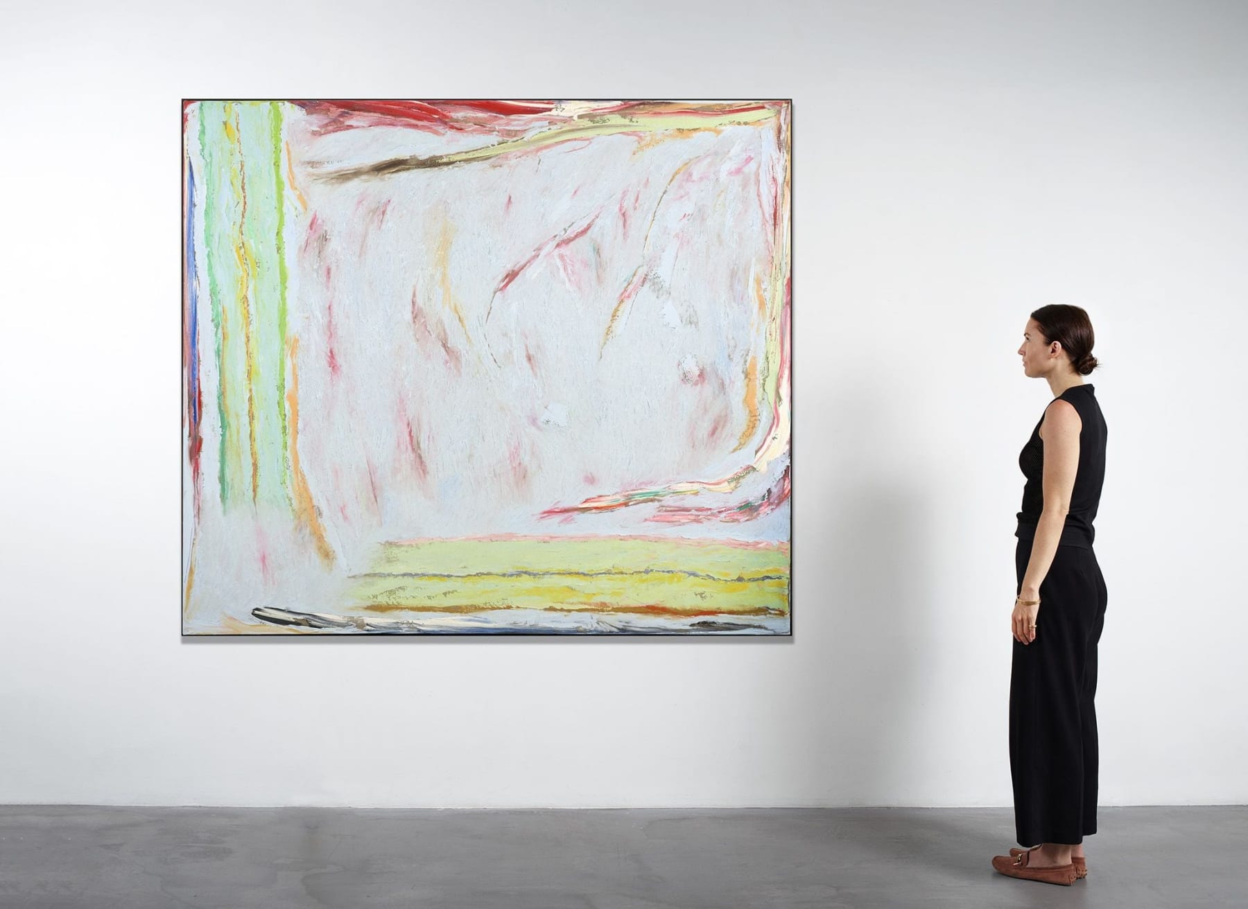 Stanley Boxer, Peltingmistsinblossom, 1976