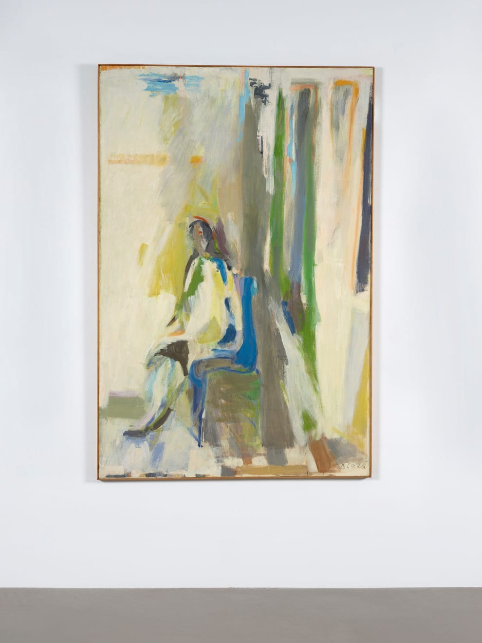 Janice Biala, Marguerita Aguayo dans L'Atelier (Marguerita Aguayo in the studio), 1961