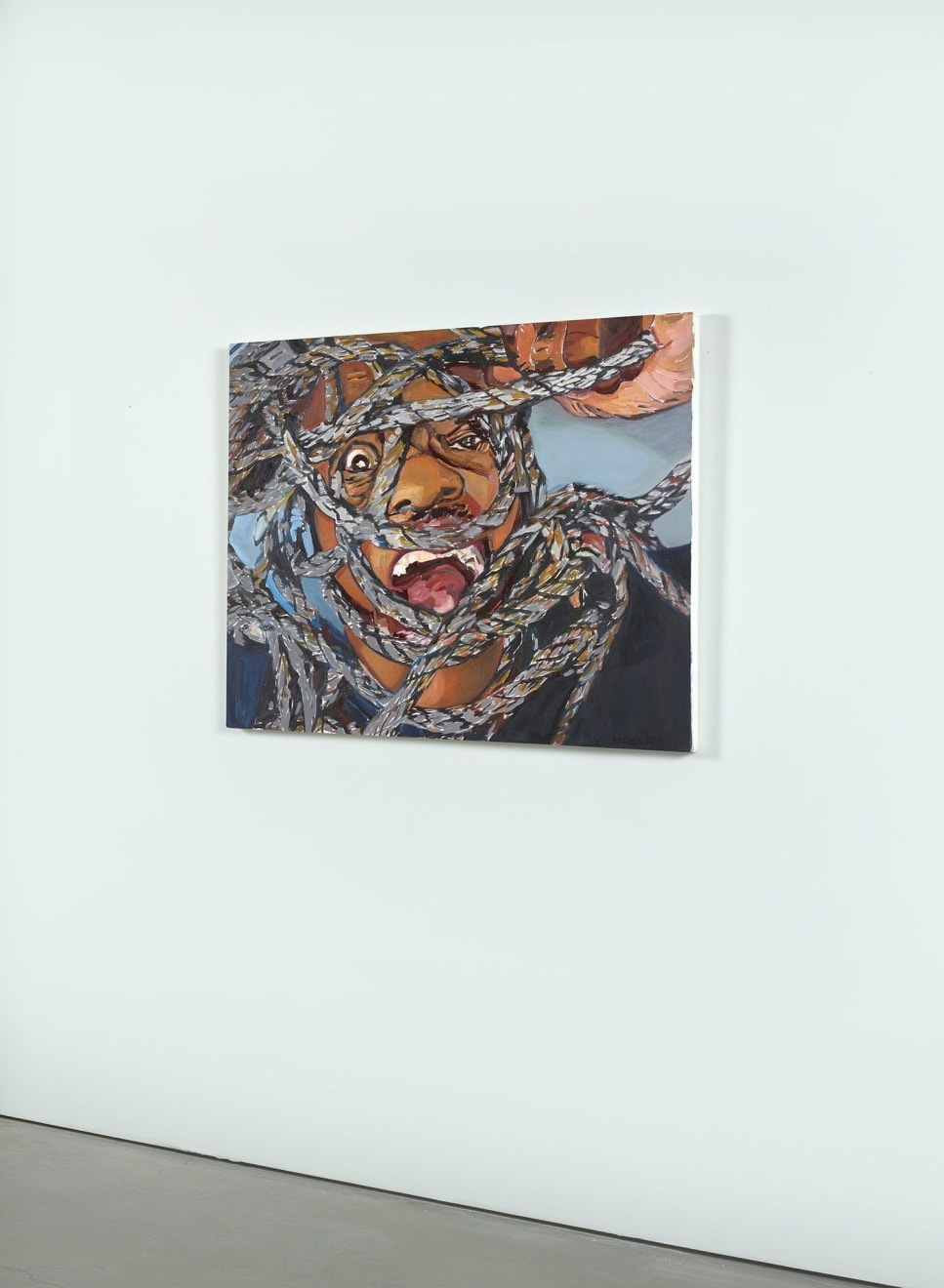 Beverly McIver, Untitled Ropes and Locks, 2023