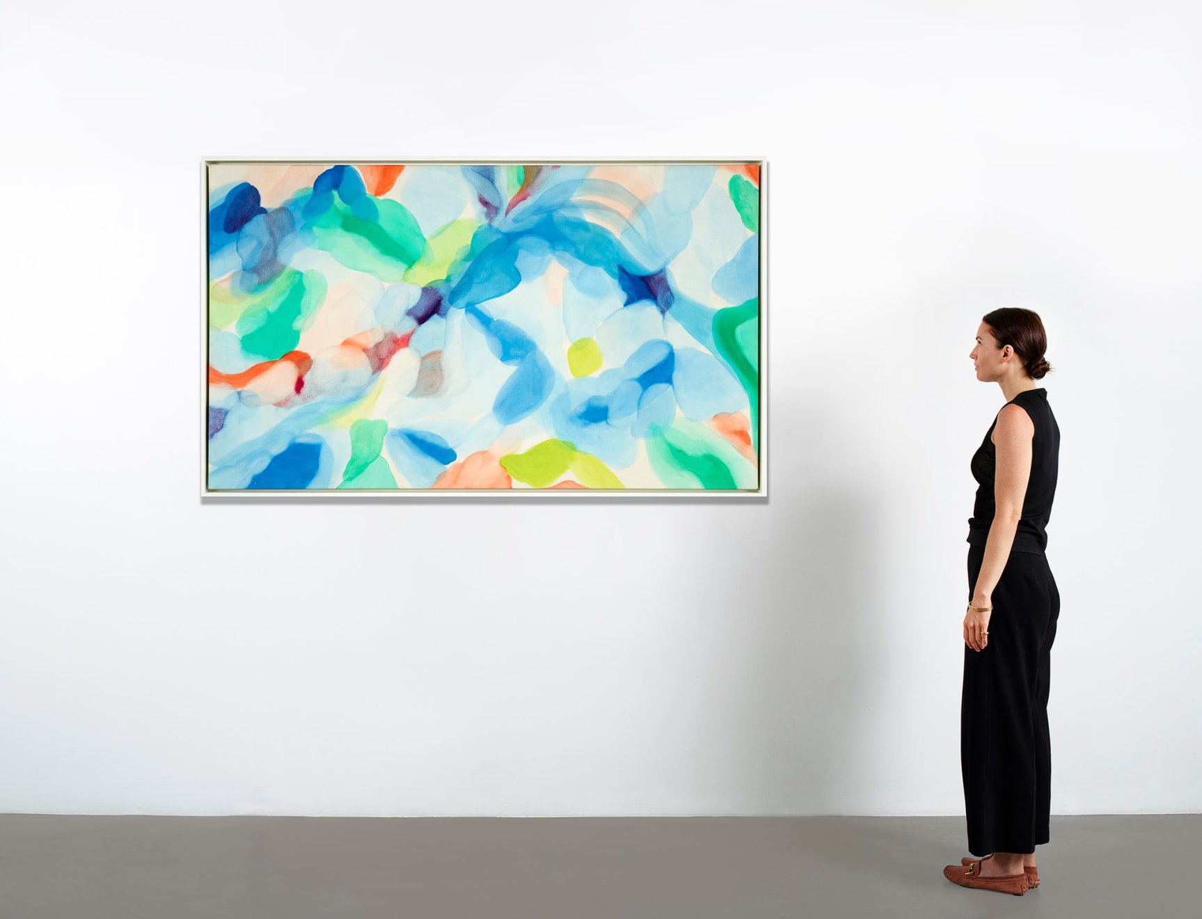 Alice Baber, The Mountain Ladder to the Sea, 1974