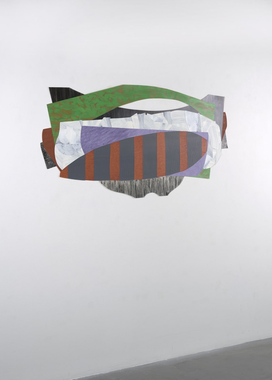 Nanette Carter, Cantilevered #53 (Teetering), 2020